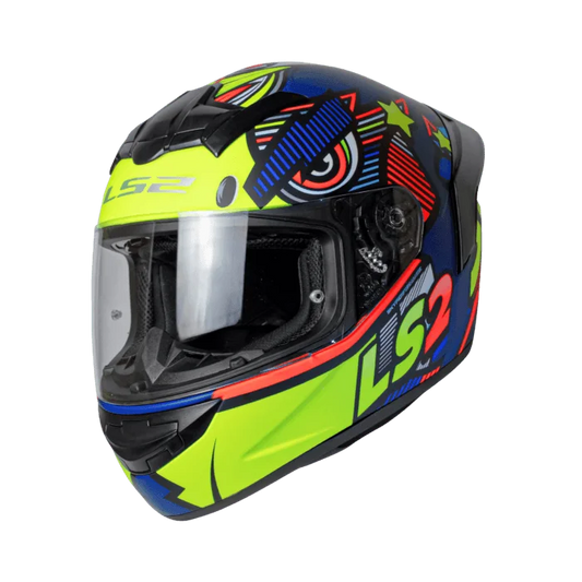 FF352 ROOKIE KHAN MATT NAVY BLUE HI VIZ YELLOW