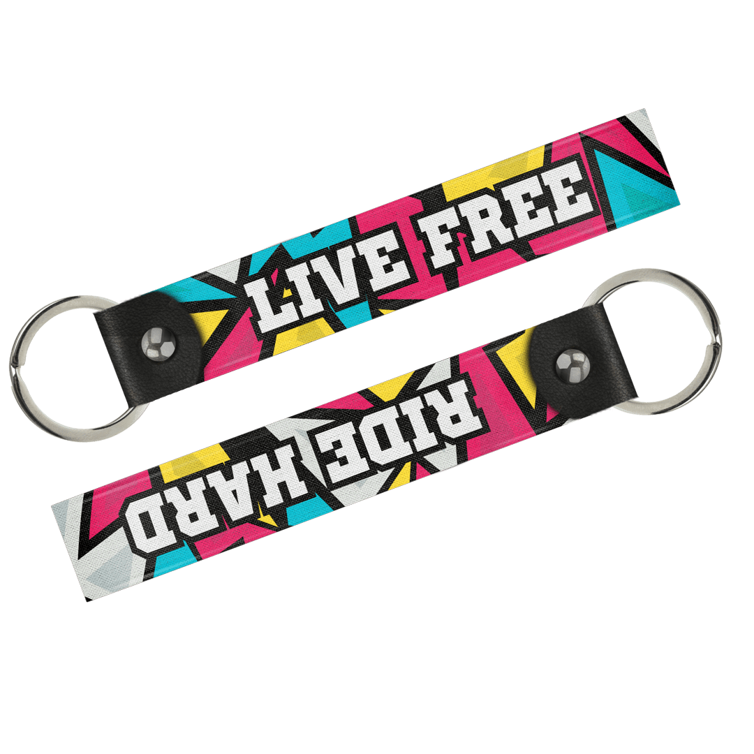 Live Free Keytag