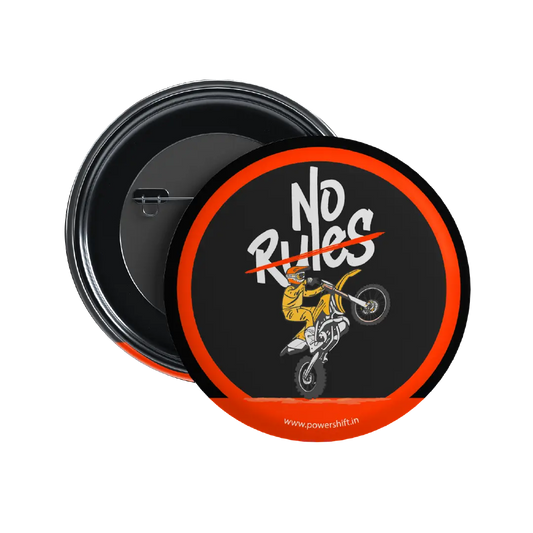 No Rules Badge