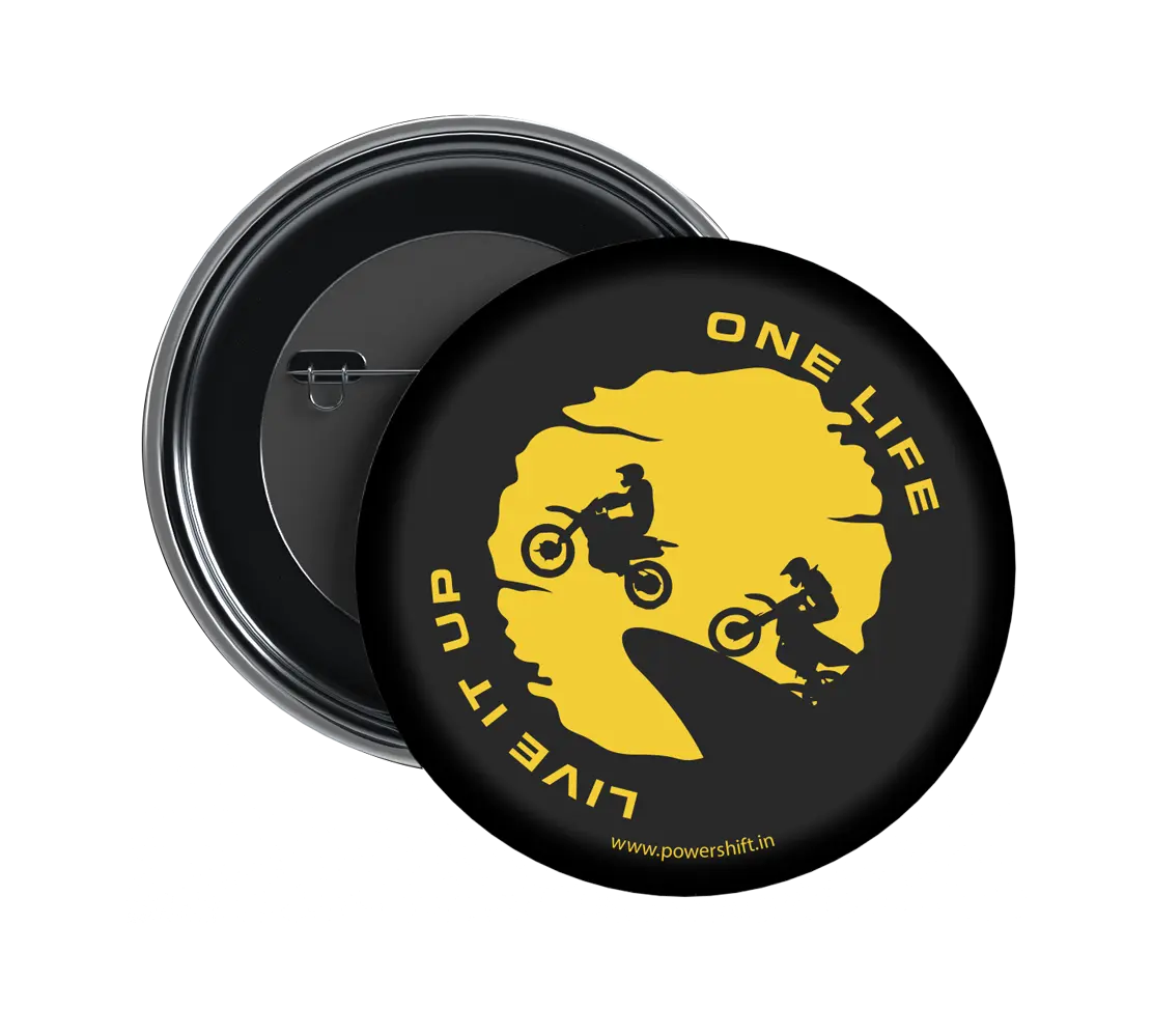 One Life Live It Up Badge