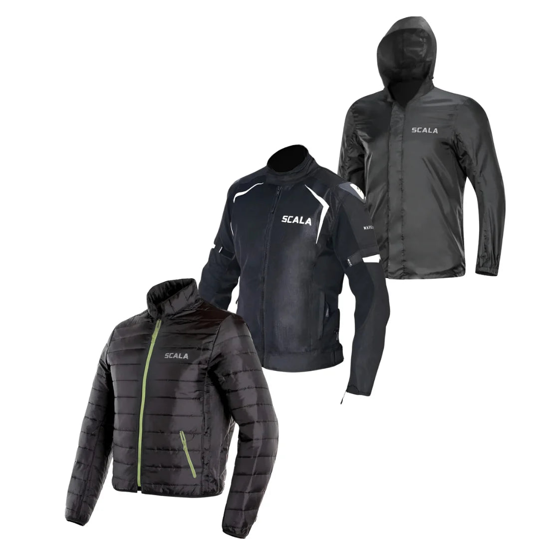 Scala Marvel V2 Riding Jacket - Black