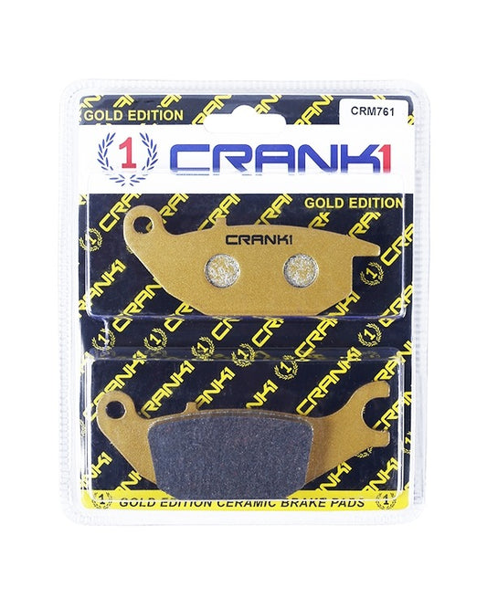 CERAMIC BRAKE PAD REAR FOR HONDA CB 350 HIGHNESS -CRM761-CRANK1