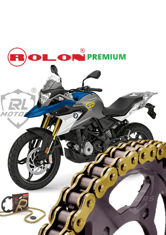 BMW 310R/G310 GS Rolon Brass chain sprocket kit