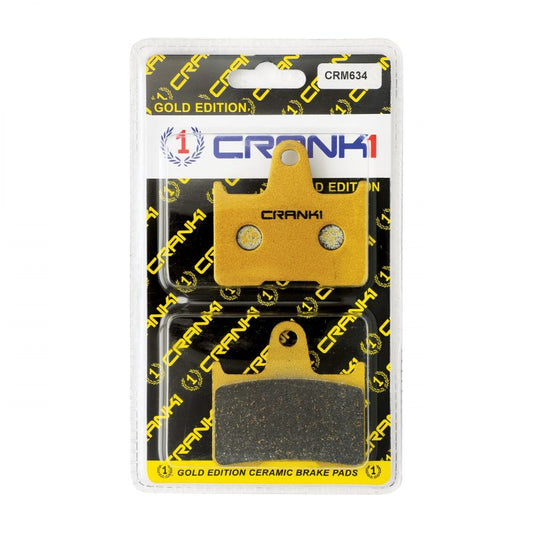 CERAMIC BRAKE PAD REAR FOR HARLEY-DAVIDSON IRON 883 2014 ONWARDS-CRM634-CRANK1