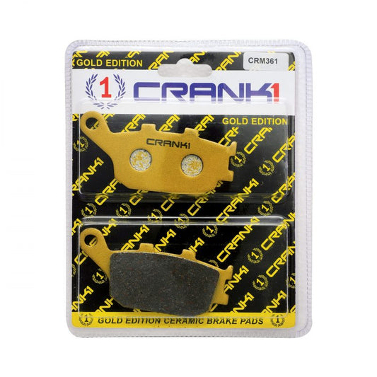 CERAMIC BRAKE PAD REAR FOR KAWASAKI VERSYS 650-CRM361-CRANK1