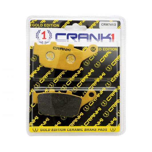 CERAMIC BRAKE PAD REAR FOR HONDA CBR 650-CRM741/2-CRANK1