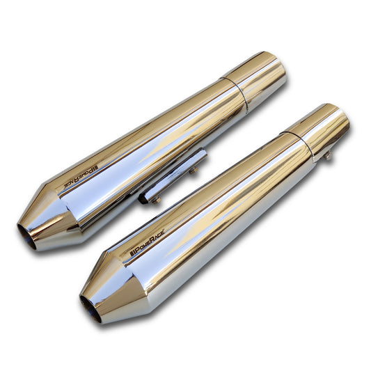 Slip-Ons Exhaust for RE 650 Polish Finish (Short Type)