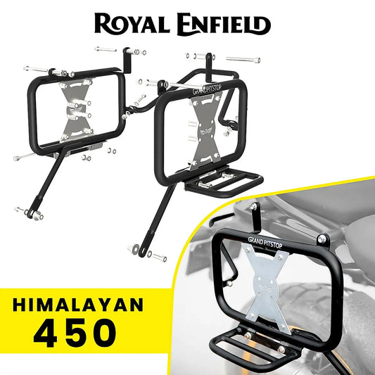 Saddle Stay for Royal Enfield Himalayan 450 - Black/Silver