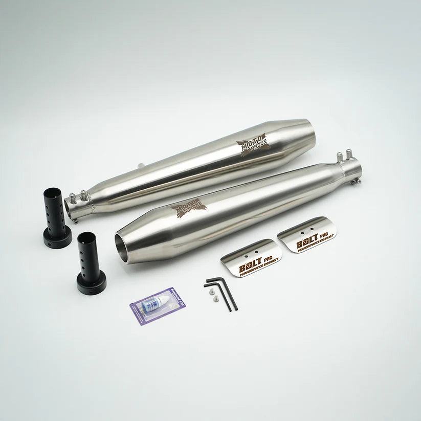 BOLT PRO - Interceptor 650 / GT 650 Performance Exhaust (MATTE)