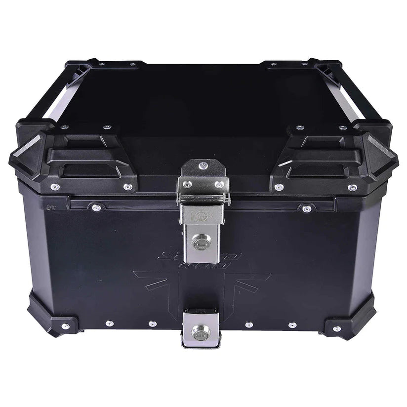 LGP TOP BOX 45L BLACK SPEED 400 WITH BACKREST
