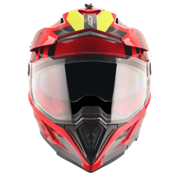 X-Cross Dual Visor Orbit Helmet