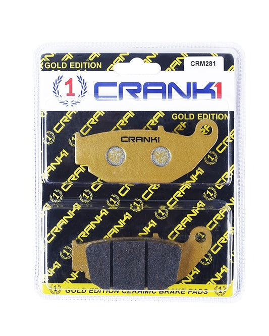 BRAKE PAD REAR FOR SUZUKI GIXER 150 -CRM281-CRANK1