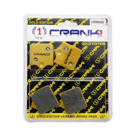 CERAMIC BRAKE PAD FRONT FOR BENELLI LEONCINO 500 (2017-2020) -CRM689(2 SETS FRONT)-CRANK1