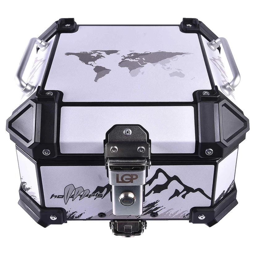 LGP TOP BOX 18L WHITE GRAPHICS