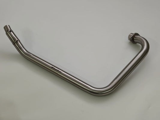 Performance Headers for Himalayan 411 Brushed Steel Finish