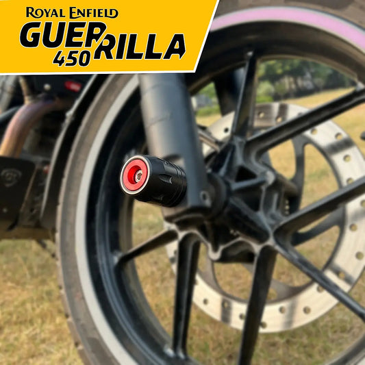 Front Fork Slider for Royal Enfield Guerrilla 450 - Black