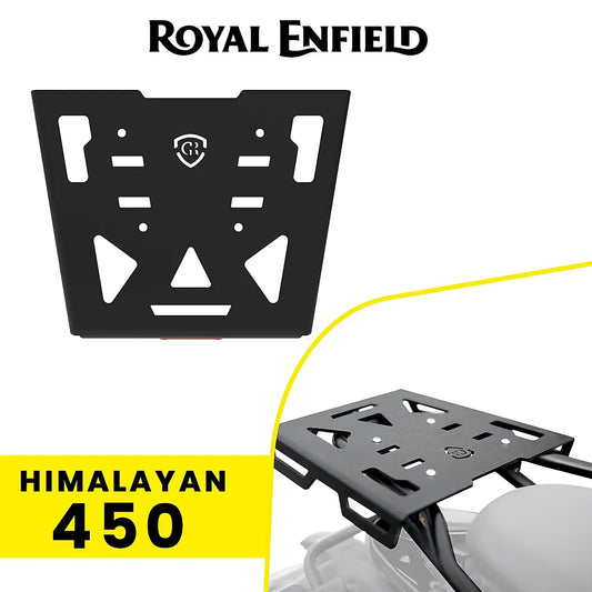 Top Rack Plate for Royal Enfield Himalayan 450 - Black