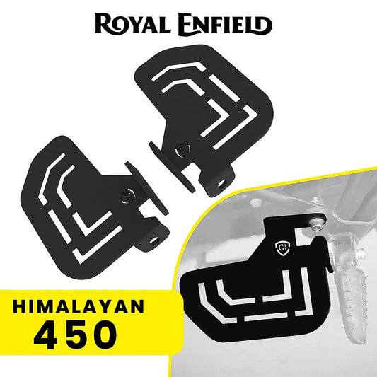 Pillion Footrest for Royal Enfield Himalayan 450 - Black-Pair