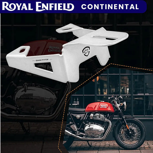 FOG LIGHT MOUNT - Silver for Royal Enfield - CONTINENTAL GT