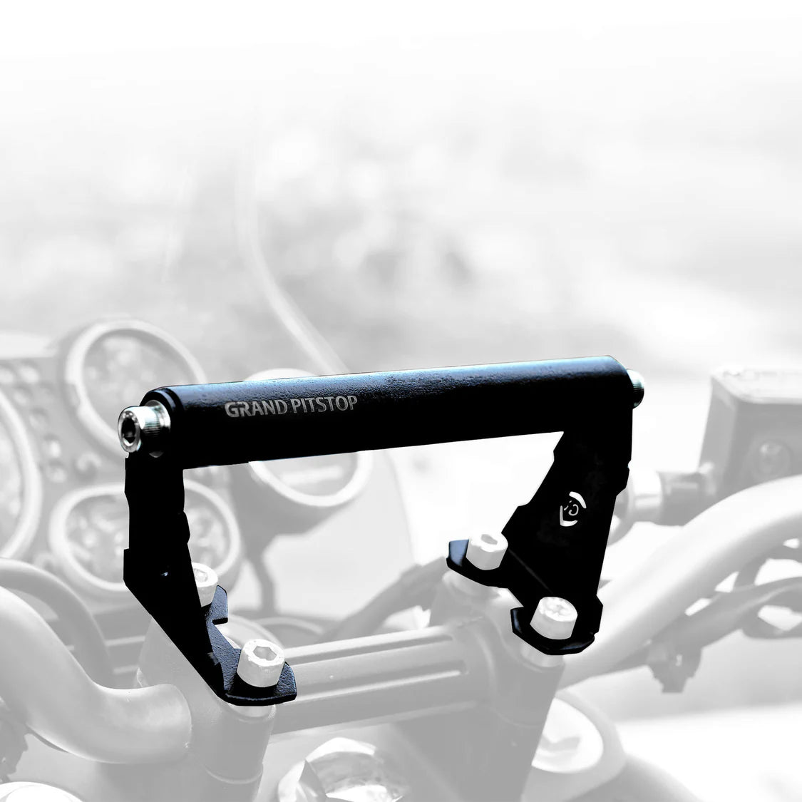 GPS MOUNT - Black for Royal Enfield - SCRAM 411
