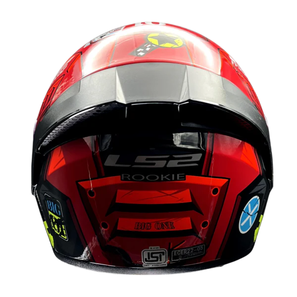 FF352 ROOKIE BIG ONE RED HI VIZ YELLOW