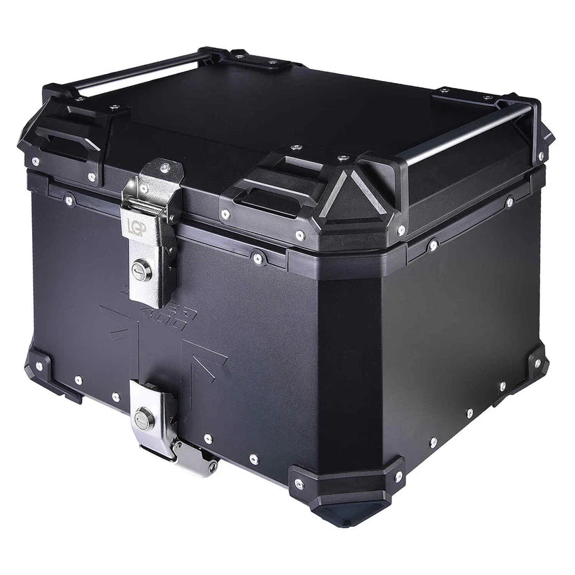LGP TOP BOX 45L BLACK SPEED 400 WITH BACKREST