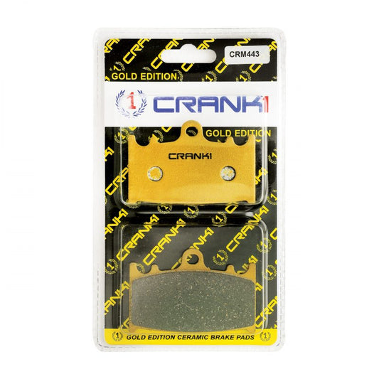 CERAMIC BRAKE PAD FRONT FOR KAWASAKI VERSYS 1000 (2 Sets )-CRM443-CRANK1