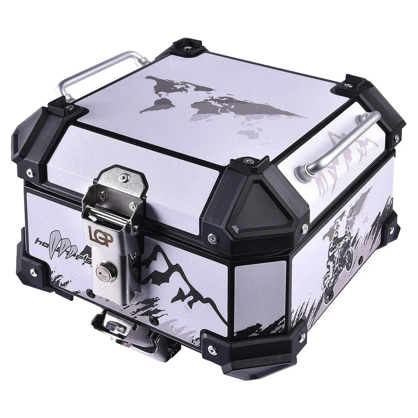 LGP TOP BOX 18L WHITE GRAPHICS