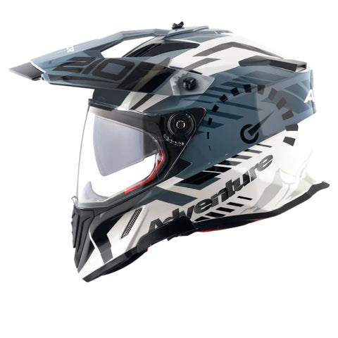 X-Cross Dual Visor Speedometer Helmet