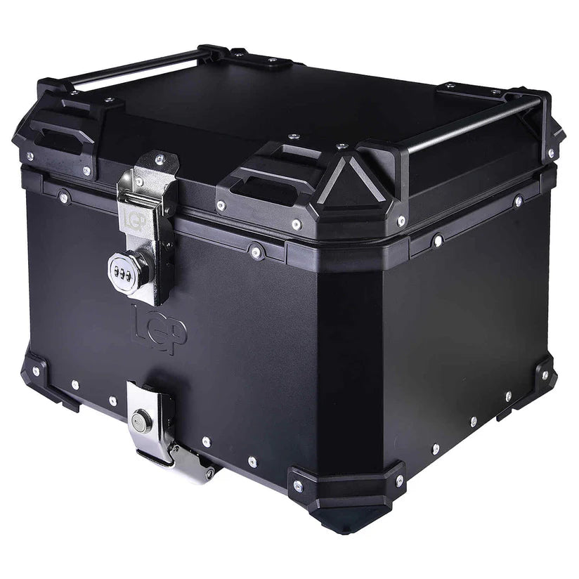 LGP TOP BOX 45L BLACK NUMBER LOCK WITH BACKREST