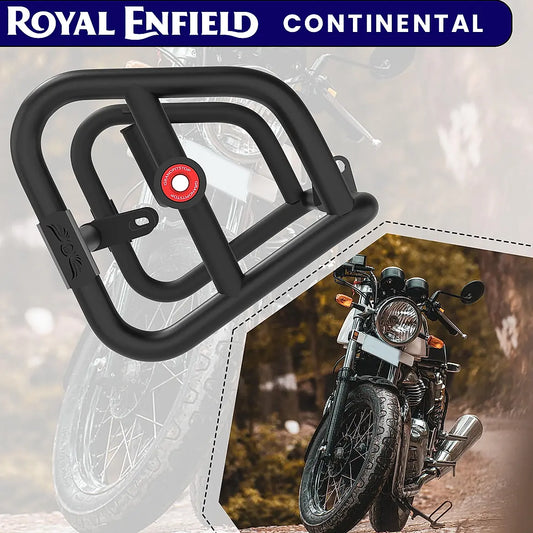 CRASH GUARD (PAIR) - Black for Royal Enfield - CONTINENTAL GT