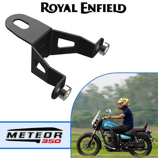 Fog Light Mount for Royal Enfield Meteor 350 - Silver