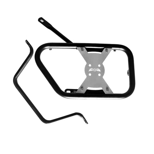 SADDLE STAY (PAIR) - Black/Silver for Royal Enfield - SCRAM 411