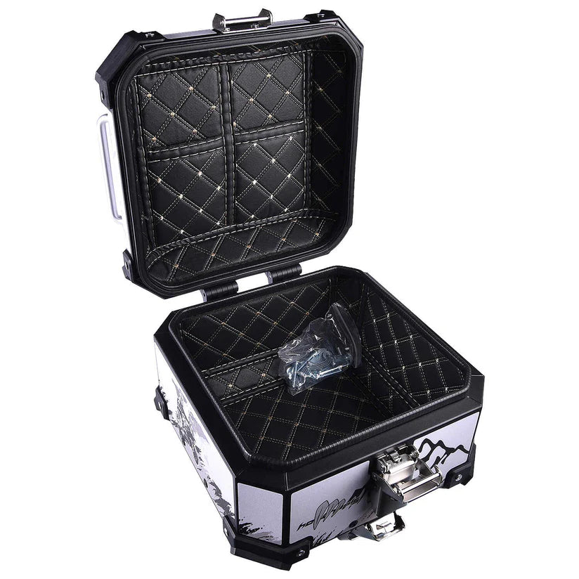 LGP TOP BOX 18L WHITE GRAPHICS