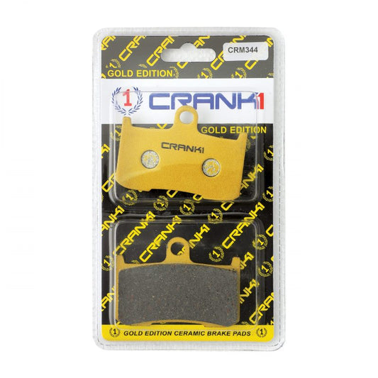 CERAMIC BRAKE PAD FRONT FOR KAWASAKI Z800ABS -2013 TO 2016-CRM344/ 2 SETS-CRANK1