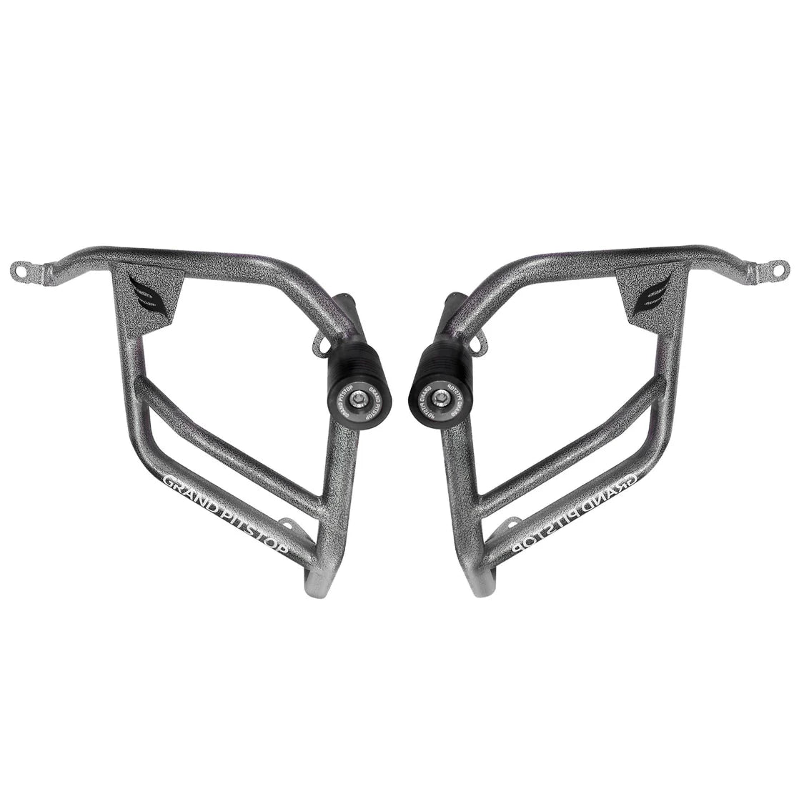 CRASH GUARD (PAIR) - Antique Silver for Royal Enfield - SCRAM 411