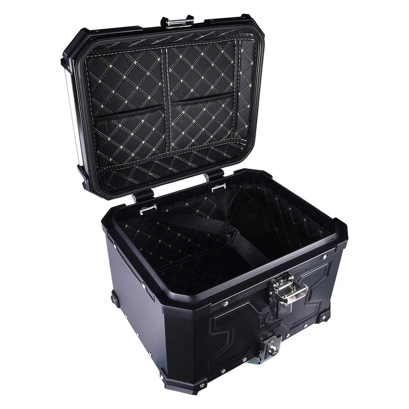 LGP TOP BOX 45L DOUBLE TYPE X WITH BACKREST