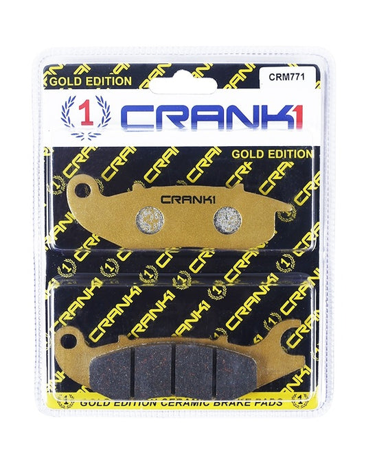 CERAMIC BRAKE PAD FRONT FOR HONDA X blade 162 -CRM771-CRANK1