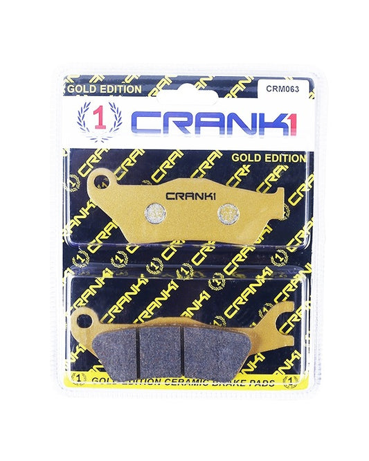 CERAMIC BRAKE FRONT PAD FOR APRILIA SR 125-CRM063-CRANK1