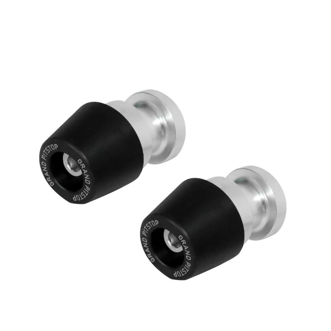 Premium Paddock Stand 10 mm Swingarm Spools Bobbins for Motorcycle Maintenance - Black (Set of 2)