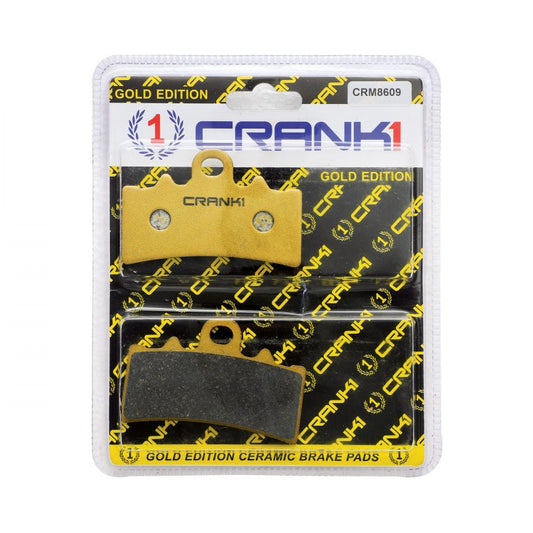 CERAMIC BRAKE PAD FRONT FOR APRILIA RS 457 Front -CRM8609-CRANK1