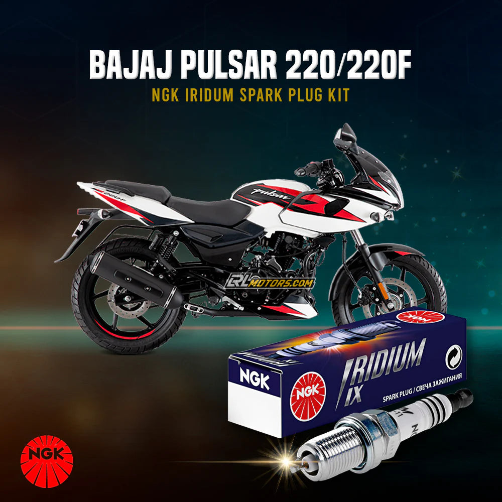Bajaj Pulsar 220/ 220F NGK Iridum Spark Plug Kit