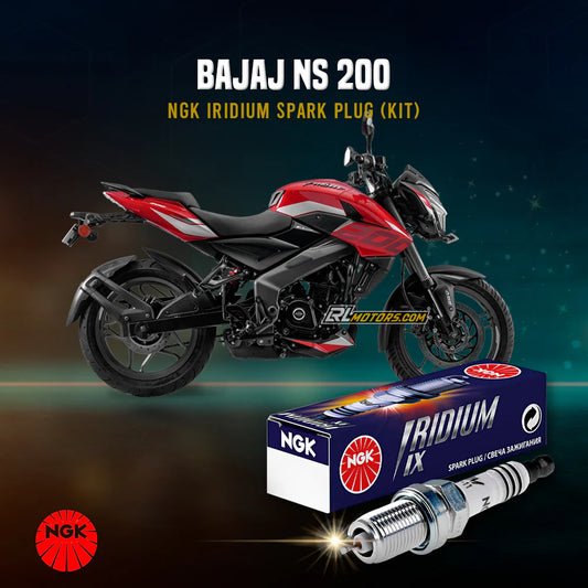 Bajaj NS200 NGK Iridium Spark Plug (Kit