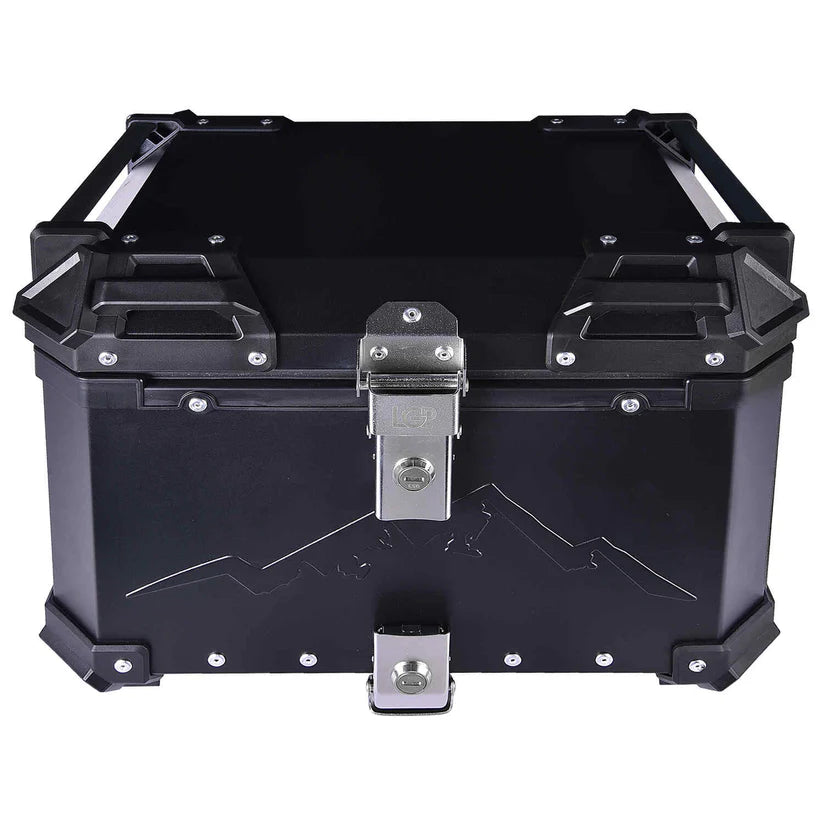 LGP TOP BOX 45L BLACK HIMALAYAN WITH BACKREST
