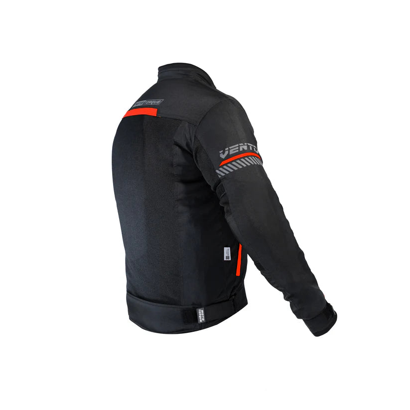 VENTO RIDING JACKET (RAGING RED)