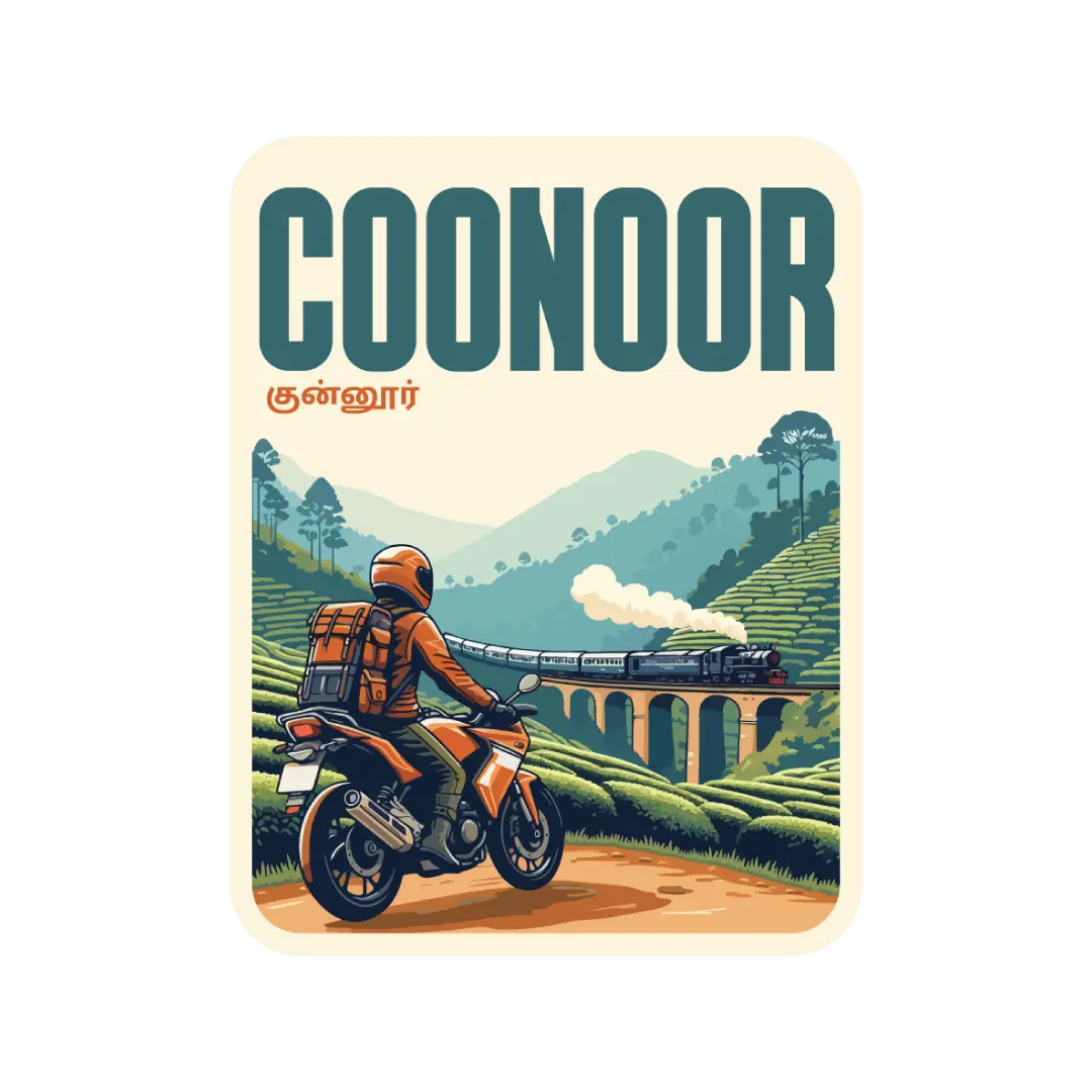 Coonoor Sticker