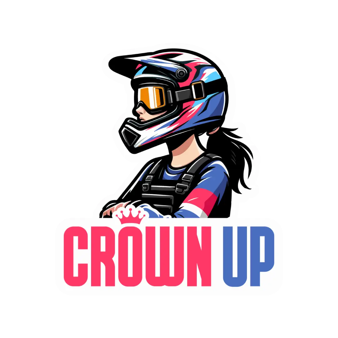 Crown Up Sticker