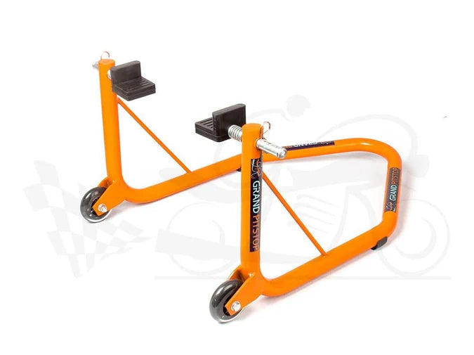 Rubber Molded Clamps for Non-Dismantlable Paddock Stands Swingarm Lift (Pair of 2)