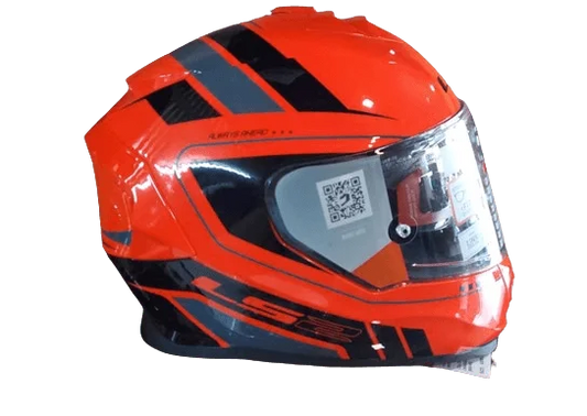 FF800 STORM II FIST HI VIZ ORANGE BLACK + LS2 HELMET BACK PACK FREE