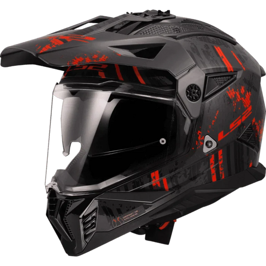 MX436 PIONEER II CRAZY GLOSS BLACK RED-06